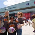 Trys Lietuvos moksleivių lygos krepšininkės džiaugėsi JAV įgyta patirtimi