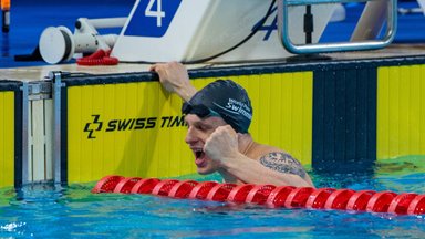 Lietuvis triumfavo Europos žmonių su negalia plaukimo čempionate