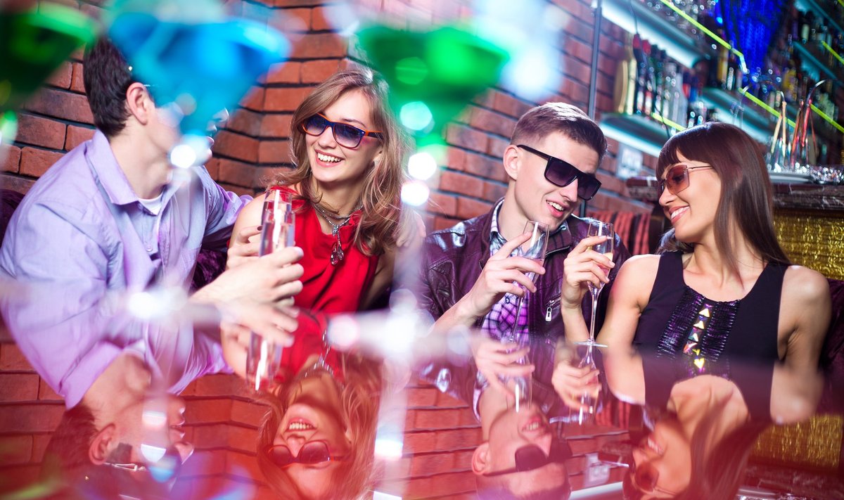 Youth drinking alcohol