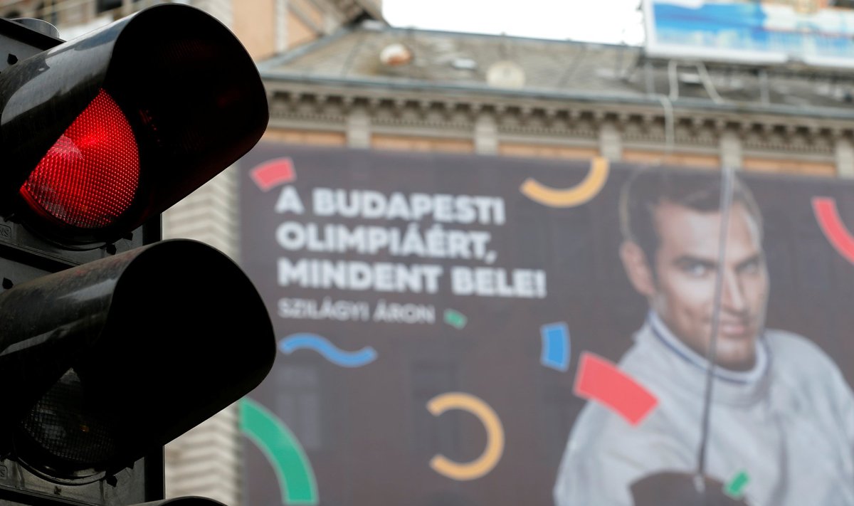 Budapešto olimpinės kandidatūros reklaminė kampanija patyrė pralaimėjimą