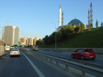 Penkto numerio turkiška gelžbetonio mečetė. Stambulas, Turkija