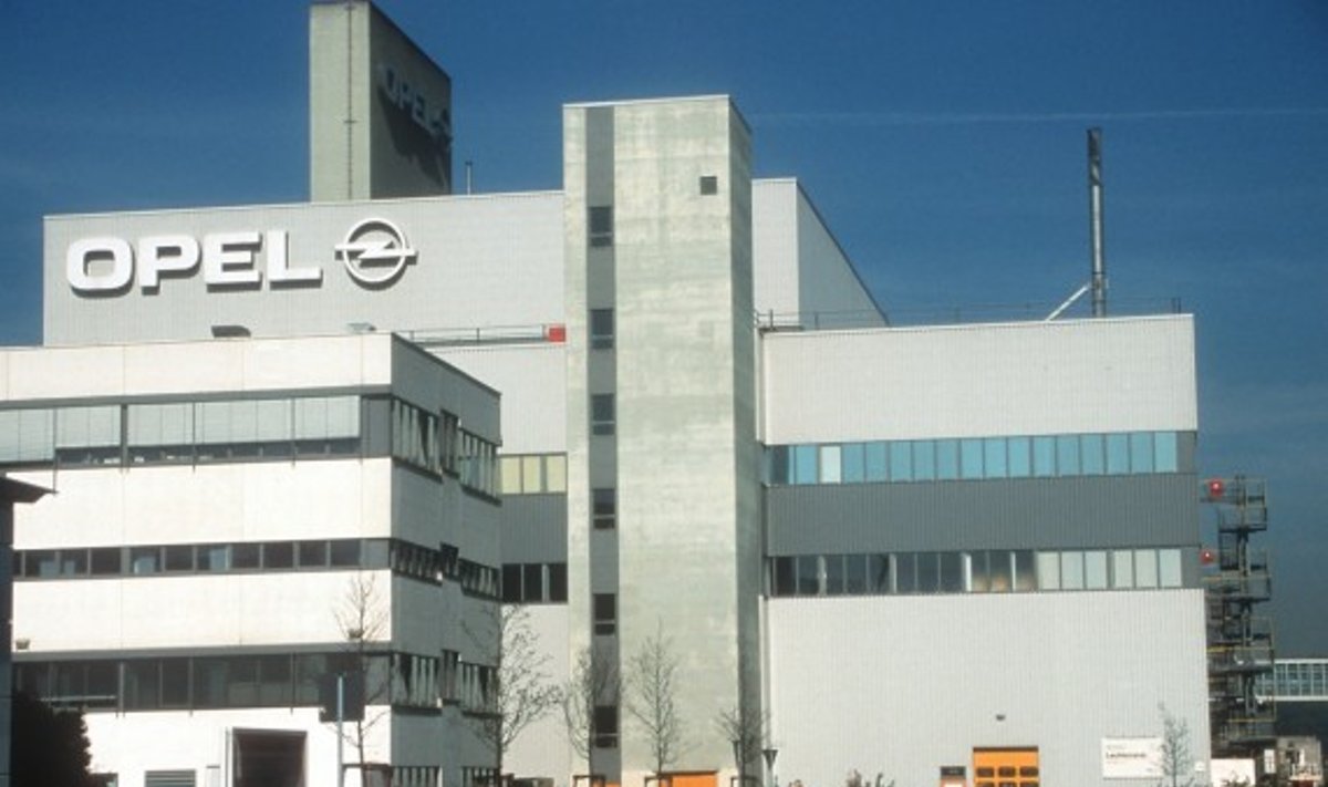 Opel gamykla