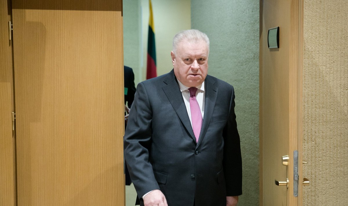 Russian ambassador to Lithuania Alexander Udaltsov