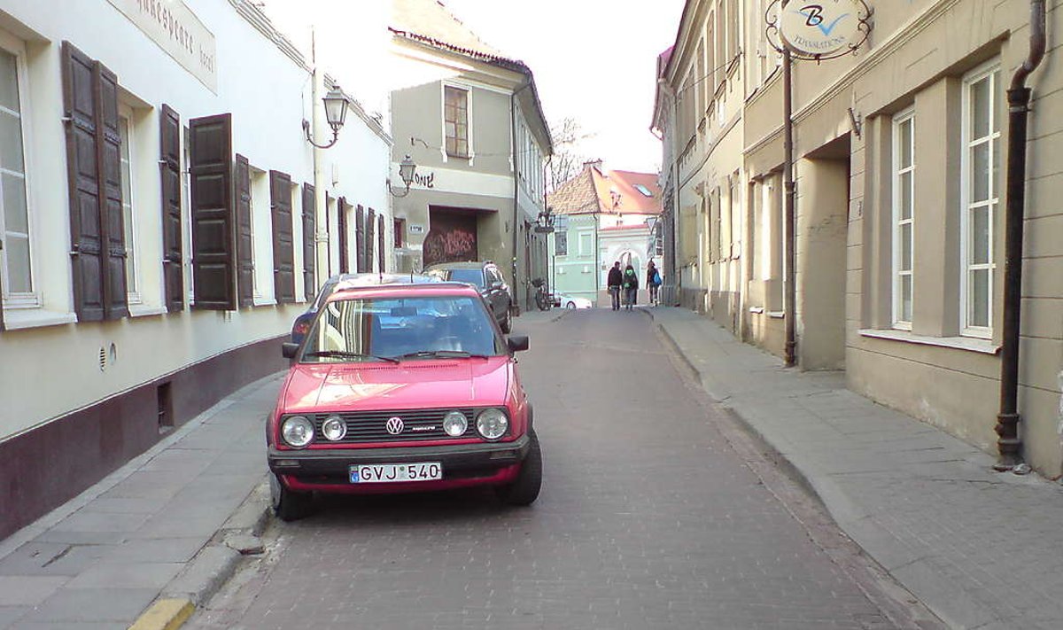 Vilniuje, Bernardinų g. 