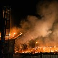 Padegimas Pasvalio rajone: sudegė šienas, trąšos bei 100 tonų kviečių
