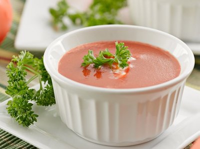 Atgaivinanti pomidorų sriuba