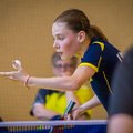 Lietuvos jaunučių merginų stalo teniso rinktinė Europos čempionate kovos dėl 5-os vietos