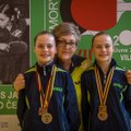Europos stalo teniso jaunių čempionate lietuvės jau ketvirtfinalyje
