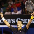 N.Djokovičius po 5 valandų kovos žengė į „Australian Open“ turnyro ketvirtfinalį