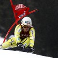 Pasaulio kalnų slidinėjimo taurės varžybų etape sekmadienį triumfavo norvegas ir austrė