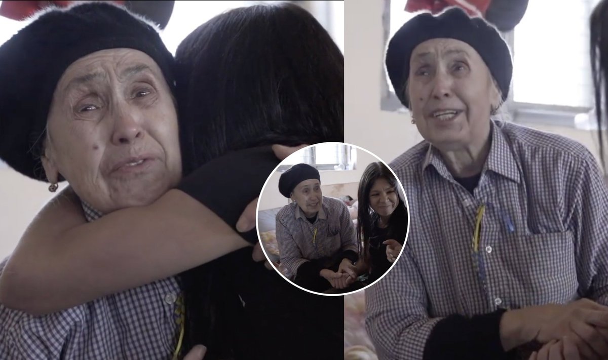 Atlikėja Ruslana apsilankė nuo karo bėgančių ukrainiečių prieglaudoje 