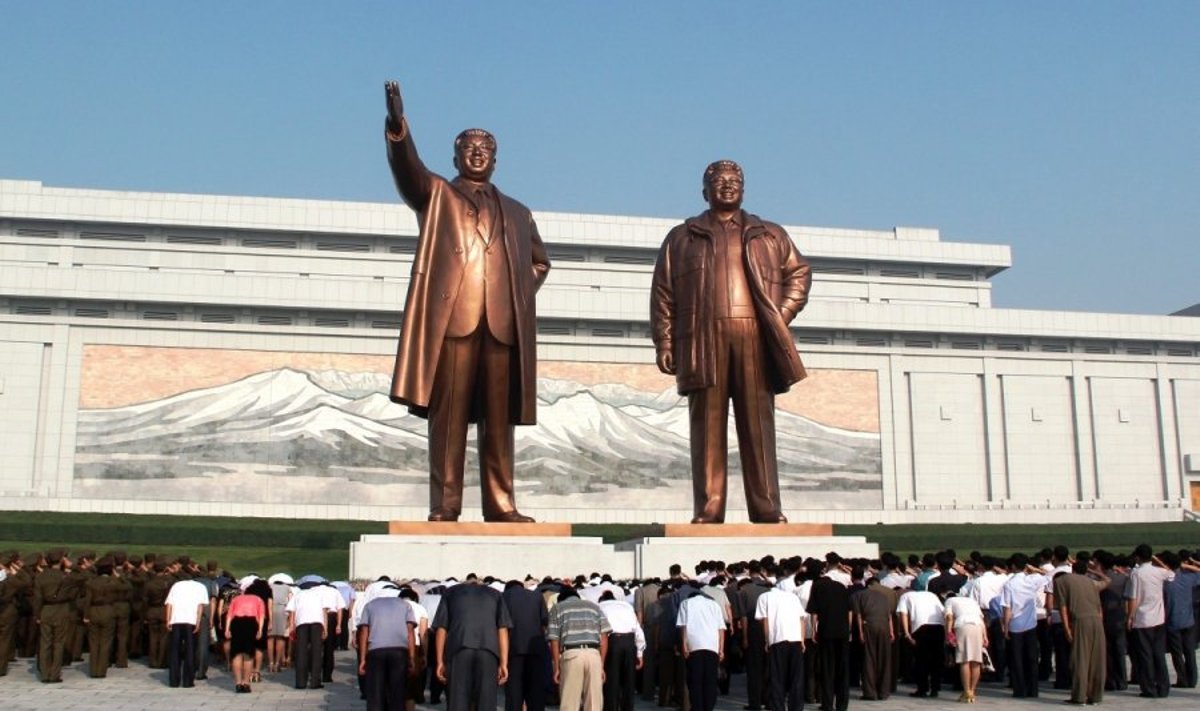 Lyderių garbinimas Šiaurės Korėjoje