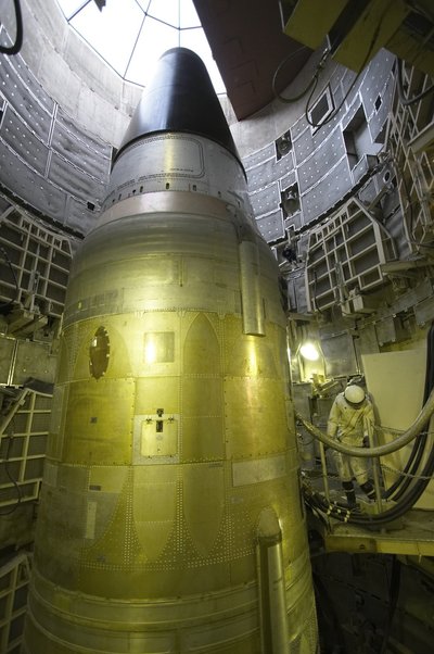 Titan II tarpžemyninės balistinės raketos paleidimo bazė