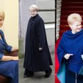 Mūsų Prezidentė: mėlynasis D. Grybauskaitės įvaizdis