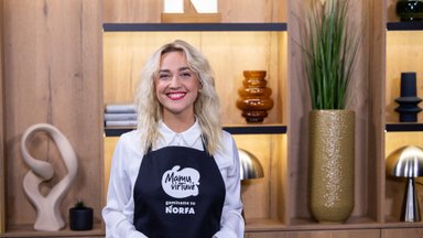 Naujos Delfi TV laidos „Mamų virtuvė“ vedėja tapusi Eglė Kernagytė džiaugiasi apjungusi du savo pomėgius