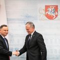 Lietuvos ir Lenkijos prezidentai paragino Rusiją atitraukti pajėgas nuo sienos su Ukraina