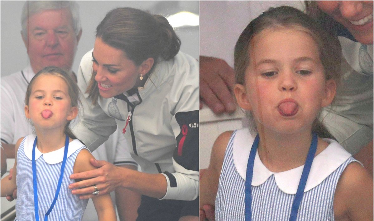 Kate Middleton su dukra Charlotte / Foto: Scanpix / Sipa, PA Pictures
