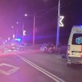 Kaune, ant Panemunės tilto, girtas BMW vairuotojas per avariją užtvėrė eismą