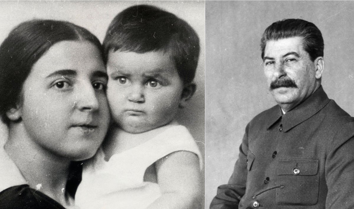 Nadežda Alilujeva su dukra ir Stalinas