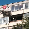 Vilniuje, Tuskulėnų gatvėje esančiame daugiabutyje kilo gaisras