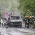 Vilniuje įvyko sprogimas, du žmonės sužeisti