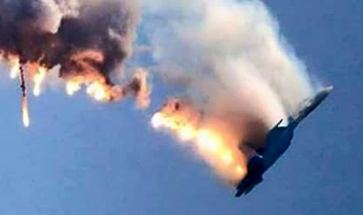 Turkija numušė Sirijos lėktuvą