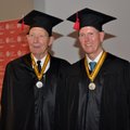 Profesoriai A. Ruttenas ir B. Saltinas inauguruoti LSU garbės daktarais