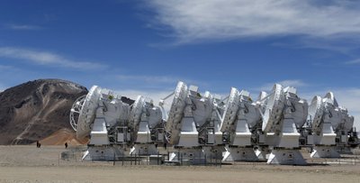 ALMA teleskopo parabolinės antenos