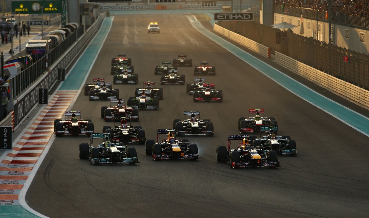 "Formulės-1" lenktynių Abu Dabio etapas 