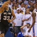 T. Parkeriui patyrus traumą „Spurs“ į NBA finalą atvedė kitas prancūzas