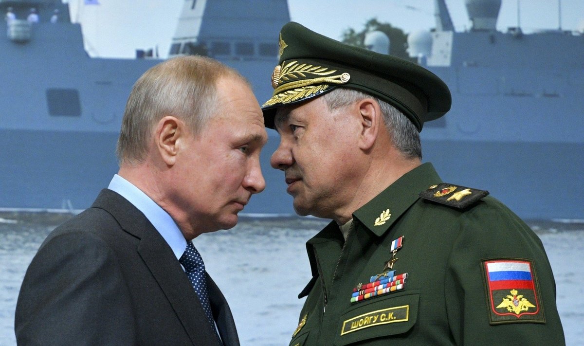 Vladimiras Putinas, Sergejus Šoigu