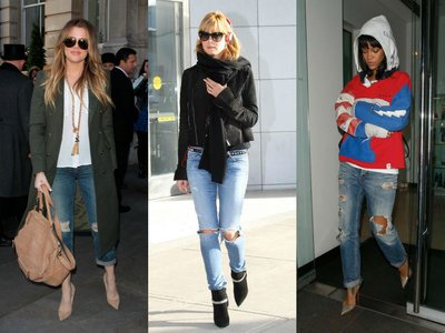 Khloe Kardashian, Heidi Klum, Rihanna