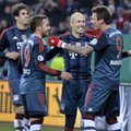 „Bayern“ klubas lengvai pateko į Vokietijos taurės turnyro pusfinalį