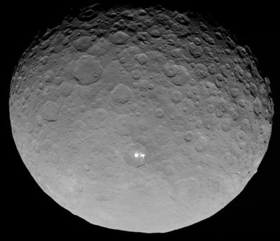 Nykštukinė planeta Cerera (Ceres). NASA nuotr.