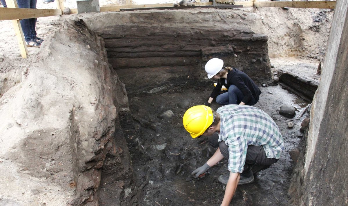 Archeologai rado seniausią Lietuvoje pastatą