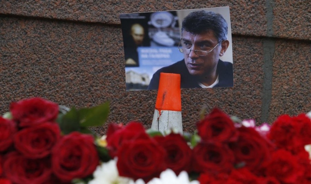 Maskvos centre nušautas Kremliaus kritikas B. Nemcovas