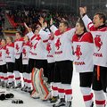 Lietuvos 20-mečių ledo ritulio rinktinė po ketvirtos pergalės tęsia kovą dėl pasaulio čempionato aukso