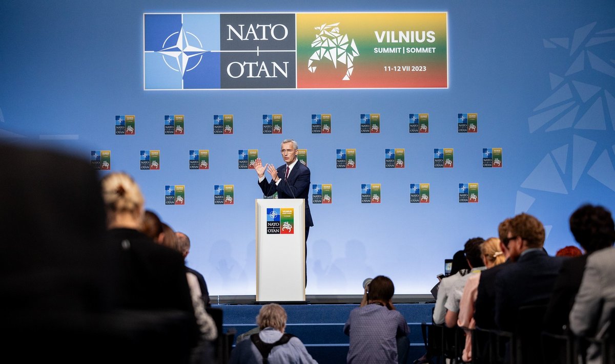 NATO generalinis sekretorius Jensas Stoltenbergas