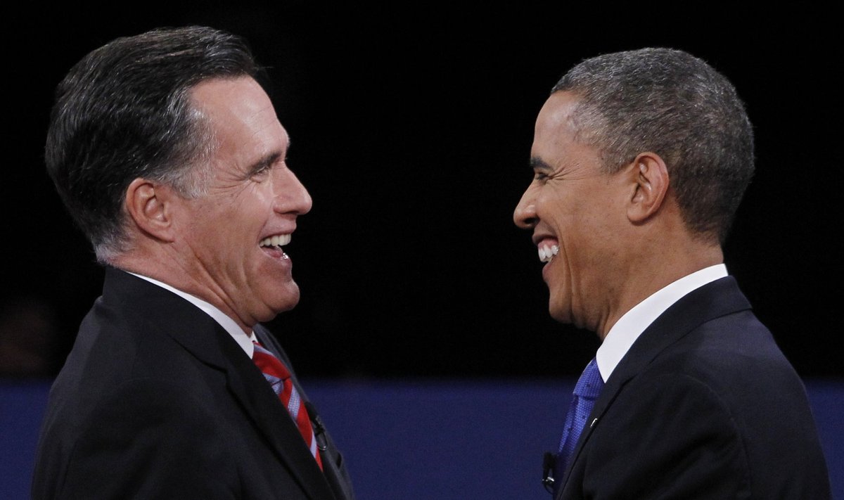 Mittas Romney ir Barackas Obama