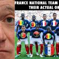 Deschampsas užstojo iš Afrikos kilusius savo rinktinės žaidėjus: mes – visi prancūzai
