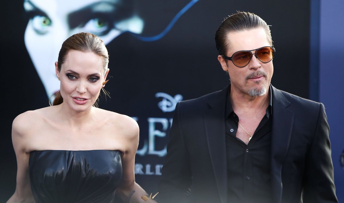 Angelina Jolie, Bradas Pittas