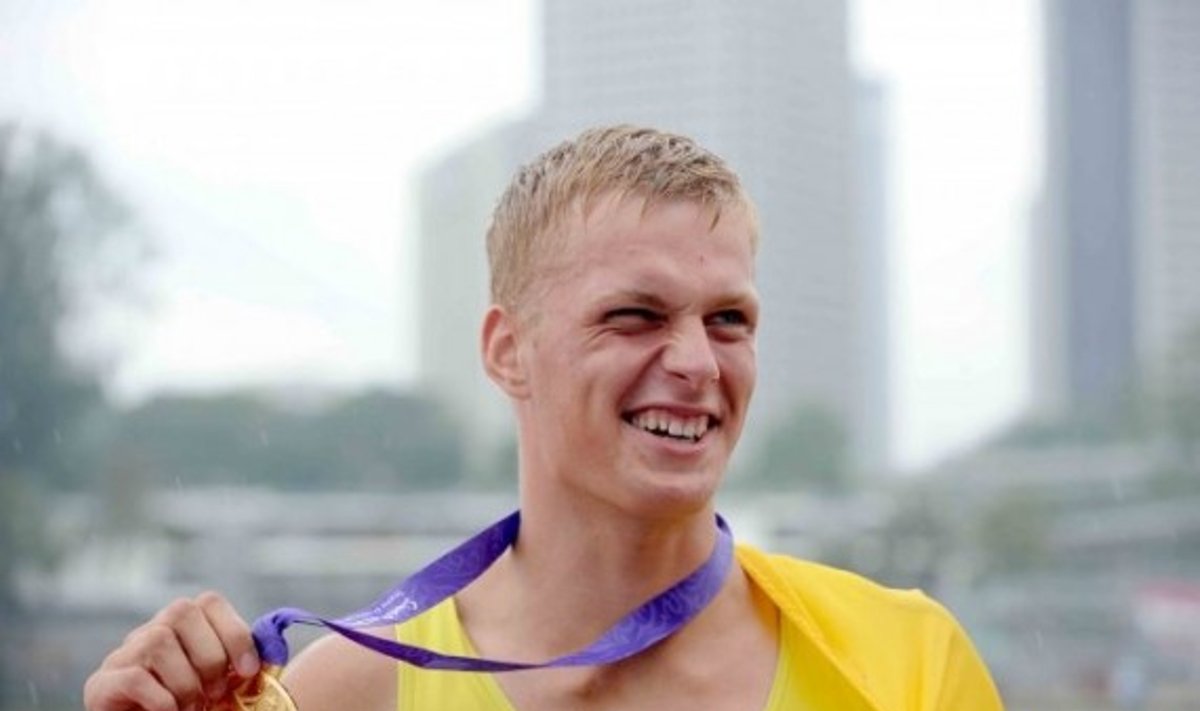 Rolandas Maščinskas iškovojo aukso medalį