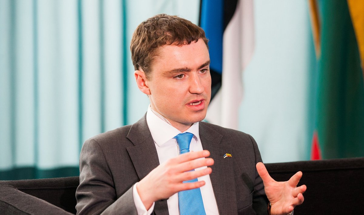 Estonia's Prime Minister Taavi Roivas