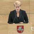 D.Grybauskaitė ragina valdančiuosius taisyti klaidas