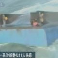 Kinijoje iškelti 3 apsivertusio laivo jūreiviai