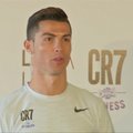 Naujo sporto klubo atidaryme C. Ronaldo pasirodė su drauge G. Rodriguez