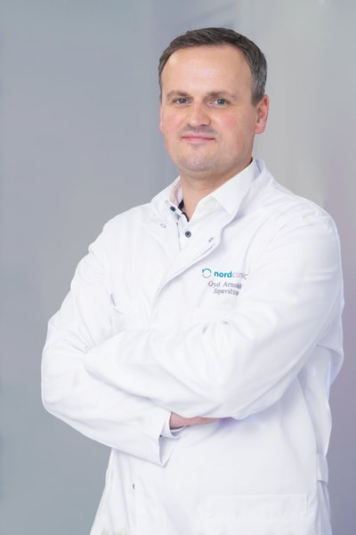 „Nordclinic“ gydytojas ortopedas-traumatologas Arnoldas Sipavičius