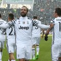 „Juventus“ sėkmė: ir pats laimėjo, ir persekiotojai suklupo
