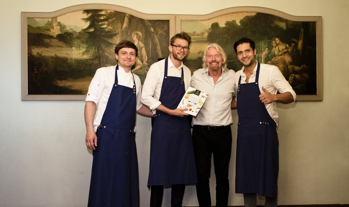 Seras Richardas Bransonas ir “Virtuvės mitų griovėjai”