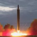 Šiaurės Korėja paleido balistinę raketą virš Japonijos teritorijos